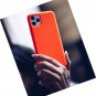 For iPhone 13 Mini Case - Neon Orange Silicone Phone Cover | Liquid 13