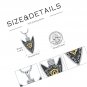 Arrowhead Viking Silver Necklace for Men