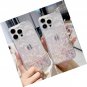 Case for iPhone 16 Pro Max, Glitter Liquid Clear Case Floating
