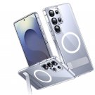 Magnetic for Samsung Galaxy S25 Ultra Case, [3 Stand Ways][ Military