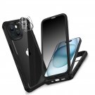 for iPhone 15 Case, Privacy Phone Cover with Built-in Anti Peep Tempered