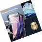 For iPhone 16E Case,Built-in 9H Tempered Glass Screen Protector + Privacy Screen