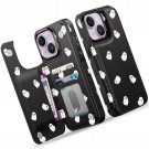 for iPhone 13 Mini Case Wallet - Flip Folio Leather Cover with Trendy 4 - for iPhone 13 Mini Case Wallet - Flip Folio Leather Cover with Trendy 4 -