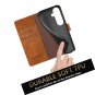 Compatible with Samsung Galaxy S25 Wallet case with RFID Blocking Credit