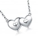 Sterling Silver Urn Ash Necklace Bracelet Holds Two - Forever in My Heart Women