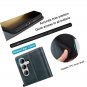 For Galaxy S24+ Plus 5G Wallet Case, Genuine Leather, RFID Blocking, Card