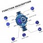 Watch for Men Dual Display Digital Quartz Watches Multifunctional