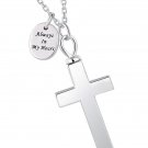 925 Sterling Silver Cross Urn Necklace for Women Men - Keepsake Memorial 925 Sterling Silver Cross Urn Necklace for Women Men - Keepsake Memorial