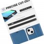 Case Wallet for iPhone 13 Mini, with TPU Shockproof Inner Case, PU Leather