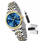 Watch for Women Silver Fashion Dainty Waterproof Stainless Steel Big Number Face Watch for Women Silver Fashion Dainty Waterproof Stainless Steel Big Number Face