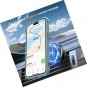 Compatible with iPhone 15 Case with Invisible Magnetic O-Ring Stand Translucent