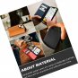 Case for iPhone 13 Mini, Genuine Leather Wallet Magnetic RFID Blocking