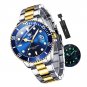 Watch for Men with Date Big Face Waterproof Mens Wristwatch Analog Dress