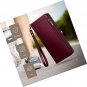Compatible with Samsung Galaxy S25 Wallet case with Zipper Credit Card