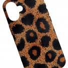 For iPhone 16 Leopard Pattern Case