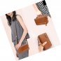 Compatible with iPhone 16 Pro Max Case Wallet Multi Zipper Detachable