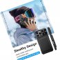 for iPhone 16 Pro Max Case Wallet, Built-in Card Holder (4-5 Cards), Slide Drop