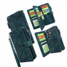 Detachable Magnetic Zipper Wallet Leather Case with Cash Coin Pocket Detachable Magnetic Zipper Wallet Leather Case with Cash Coin Pocket