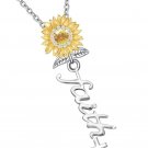 Sunflower Necklaces for Women Sunflower Gifts Tree of Life Necklace for Women Sunflower Necklaces for Women Sunflower Gifts Tree of Life Necklace for Women