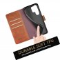 Compatible with S25 Ultra Wallet case with RFID Blocking Credit Card PU
