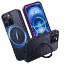 Designed for iPhone 16 Pro Case with Magnetic Invisible Stand [Military Designed for iPhone 16 Pro Case with Magnetic Invisible Stand [Military