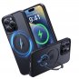 360° Spin Magnetic Stand for iPhone 16 Pro Case [Military Drop