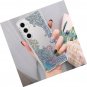 Clear Glitter for Galaxy S24 Plus Case - 6.7 inch, Shockproof Thin Slim