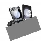 i-Blason for Samsung Galaxy Z Flip 5 Case with Stand, [Built-in Screen [Hinge Z