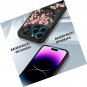 Case for iPhone 14 Pro 6.1 Inch (Compatible with MagSafe) Floral Flowers TPU