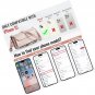 Crossbody Wallet Case Compatible with iPhone 15 RFID Blocking 7-Card Holder Soft