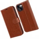 Compatible with iPhone 15 Wallet Case, PU Leather Flip Folio Case with TPU Compatible with iPhone 15 Wallet Case, PU Leather Flip Folio Case with TPU