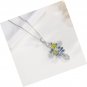 Cross Necklace Sterling Silver Four Leaf Religious Cross Pendant Jewelry Gifts