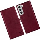 for Samsung Galaxy S22 Wallet Case with [RFID Blocking] Card Slot Kickstand