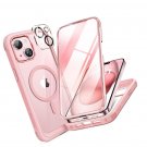 for iPhone 15 Case [Compatible with MagSafe] Full-Body 9H