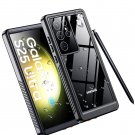 For Samsung Galaxy S23 Ultra Case Waterproof with Built-in Screen 360 for