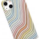 For iPhone 13 Mini Case | Ride The Wave | Pastel Rainbow | Classic Ultra Slim For iPhone 13 Mini Case | Ride The Wave | Pastel Rainbow | Classic Ultra Slim
