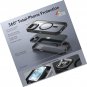 for iPhone 15 Case with Stand, Compatible with MagSafe, Full-Body Drop Proof