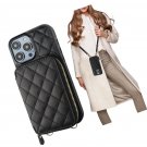 Crossbody Wallet Case for iPhone 14 Pro, RFID Blocking PU Leather Zipper Crossbody Wallet Case for iPhone 14 Pro, RFID Blocking PU Leather Zipper