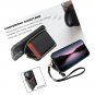 Crossbody Wallet Case for iPhone 14 Pro, RFID Blocking PU Leather Zipper