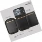 Crossbody Wallet Case for iPhone 14 Pro, RFID Blocking PU Leather Zipper