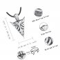 Sterling Silver Viking Hammer Urn Necklace for Men - S925 Celtic Tomahawk Ashes