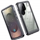 For Samsung Galaxy S25 Ultra Case Waterproof, Built-in Screen&Camera