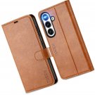 Wallet Case for Galaxy S25 5G with [TPU Shockproof Interior Case] [RFID PU
