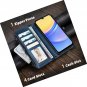 Compatible with Samsung Galaxy S25 Plus Wallet Case,RFID Blocking PU Leather Men