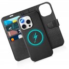 Case Wallet for iPhone 16 Pro Max, [Detachable] Kickstand RFID Blocking 4
