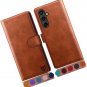 for Samsung Galaxy S24 FE Wallet case with RFID Blocking Credit Card PU