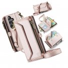 Crossbody Wallet Case Compatible with Samsung Galaxy S24 FE 5G RFID Blocking PU Crossbody Wallet Case Compatible with Samsung Galaxy S24 FE 5G RFID Blocking PU