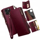 Compatible with iPhone 16 Pro Max Wallet case with Zipper Credit Card Compatible with iPhone 16 Pro Max Wallet case with Zipper Credit Card