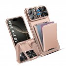 for iPhone 16 Pro Max Case with Wallet and Sliding Lens Cover and Kickstand and for iPhone 16 Pro Max Case with Wallet and Sliding Lens Cover and Kickstand and