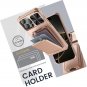for iPhone 16 Pro Max Case with Wallet and Sliding Lens Cover and Kickstand and